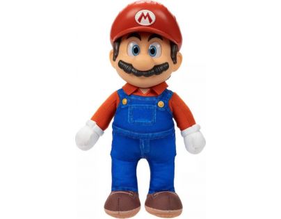 Jakks Super Mario Polohovatelný plyš Mario 30 cm