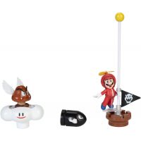 Super Mario sada Cloud Diorama se 6,5 cm figurkami 2