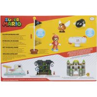 Super Mario sada Cloud Diorama se 6,5 cm figurkami 3