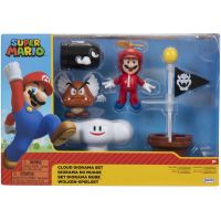 Super Mario sada Cloud Diorama se 6,5 cm figurkami 2