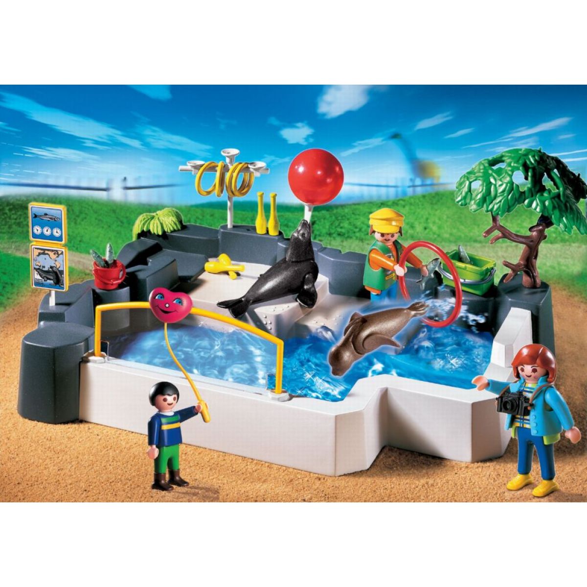 Super Set ZOO - Bazén Playmobil