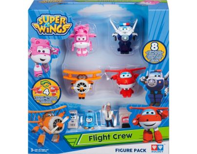 Super Wings Transformuj Robota 4 členové posádky v balení