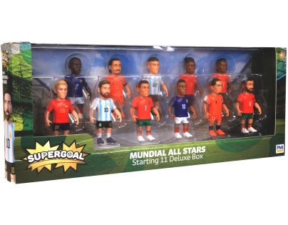 Supergoal figurky fotbalisti Deluxe box 11 ks