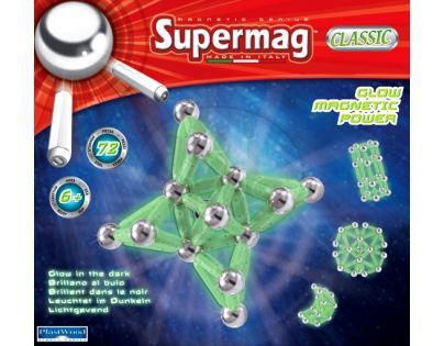 Supermag 0386 - Klasik fosforeskující (72 dílků)