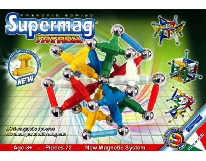 Supermag 0569 - Supermag TRYRON 72 dílků, zelený