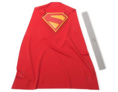 Superman film plášť štít a tyč