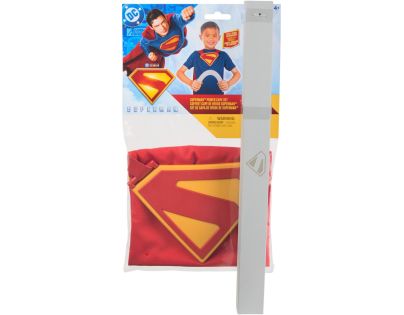 Superman film plášť štít a tyč