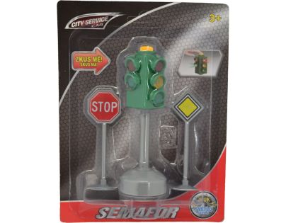 Světelný semafor se zvukem