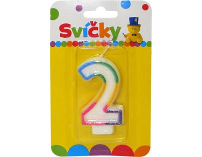 HM Studio Svíčka na dort číslo 2