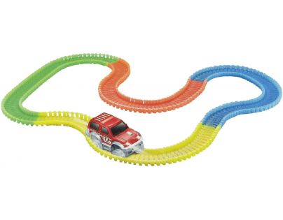 Svítící autodráha 221 dílků délka 3,2 m