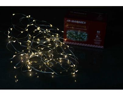 Marimex Svítící struna 80 LED