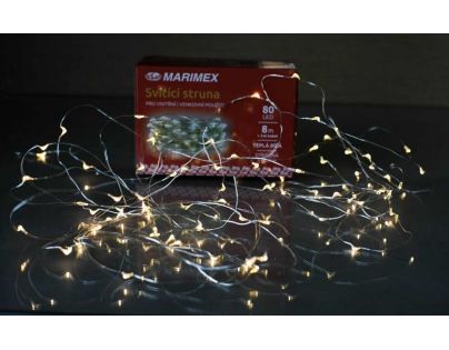 Marimex Svítící struna 80 LED