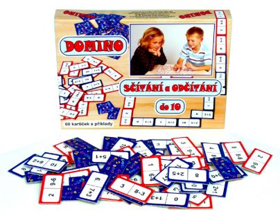 Domino sčítání a odčítání do 10 - 60ks
