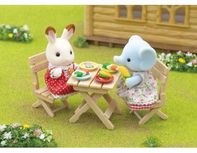Sylvanian Families BBQ Sada na piknik se slonem