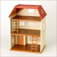 Sylvanian Families Dárkový set - Třípatrový dům s příslušenstvím a figurkami A - Poškozený obal 2