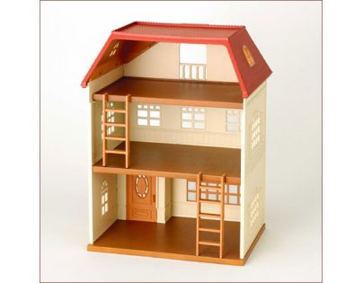Sylvanian Families Dárkový set Třípatrový dům s příslušenstvím a figurkami A