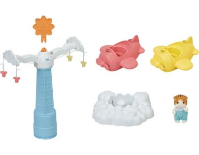 Sylvanian Families Dětský kolotoč s letadélky