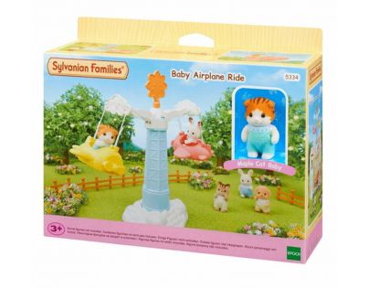 Sylvanian Families Dětský kolotoč s letadélky