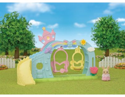 Sylvanian Families Duhové houpačky se skluzavkou