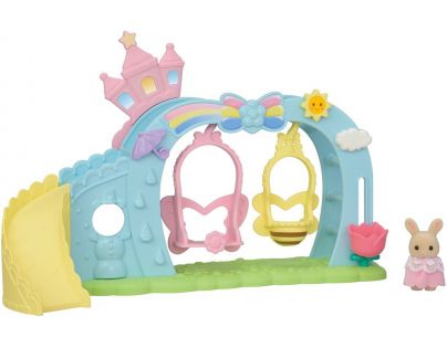 Sylvanian Families Duhové houpačky se skluzavkou