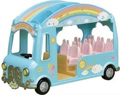Sylvanian Families Duhový školkový autobus