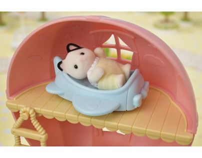 Sylvanian Families Kotě a zábavný balón pro miminka