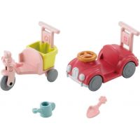 Sylvanian Families Mamka bílý králík s hrajícími si mláďaty 2