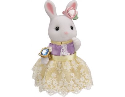 Sylvanian Families Město bílý králík se šperky a drahokamy