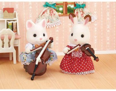 Sylvanian Families Město Cellistka hedvábná kočka