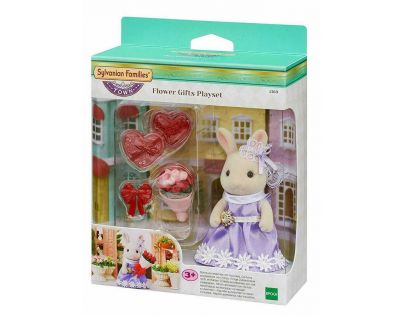 Sylvanian Families Město králík s květinovými dary