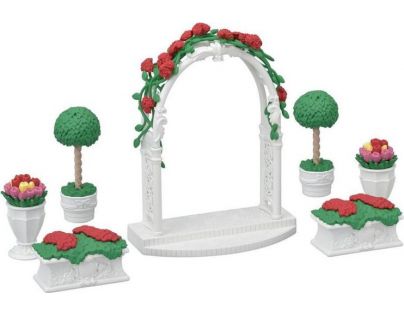 Sylvanian Families Město květinová výzdoba s bránou