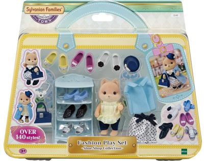 Sylvanian Families Město sada obuvi a doplňků