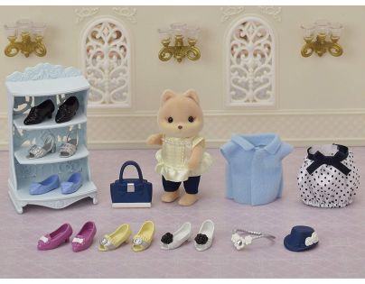 Sylvanian Families Město sada obuvi a doplňků