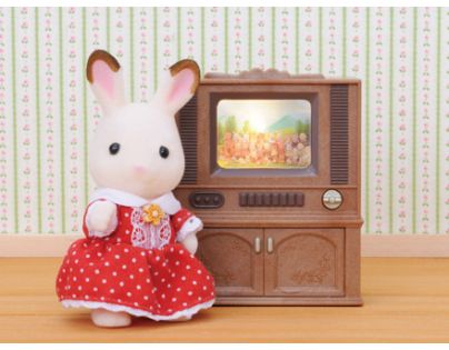 Sylvanian families Nábytek - skříňka s barevnou televizí