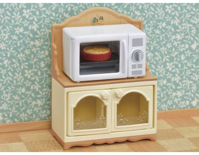 Sylvanian Families Nábytek skříň s mikrovlnnou troubou