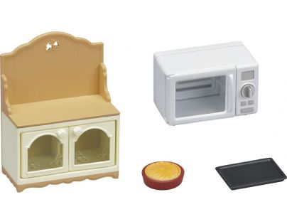 Sylvanian Families Nábytek skříň s mikrovlnnou troubou