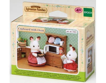 Sylvanian Families Nábytek skříň s mikrovlnnou troubou