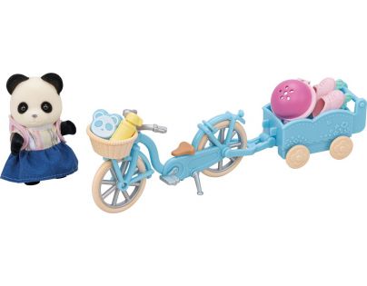 Sylvanian Families Panda a cyklobruslařský set