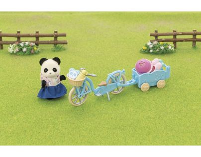 Sylvanian Families Panda a cyklobruslařský set