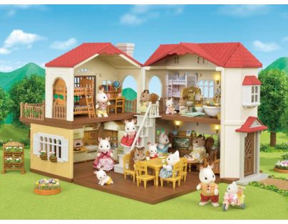 Sylvanian Families Patrový dům s červenou střechou
