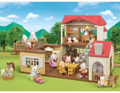 Sylvanian Families Patrový dům s červenou střechou