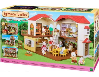 Sylvanian Families Patrový dům s červenou střechou