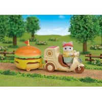 Sylvanian Families Pojízdný stánek s hamburgery 6