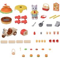 Sylvanian Families Pojízdný stánek s hamburgery 5