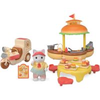 Sylvanian Families Pojízdný stánek s hamburgery