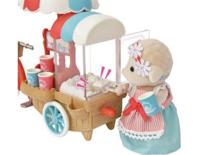 Sylvanian Families Popcorn pojízdná prodejna s ovečkou