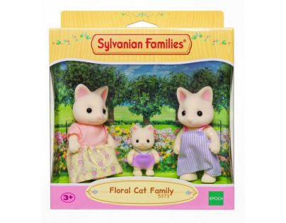 Sylvanian Families Rodina 3 květinové kočky