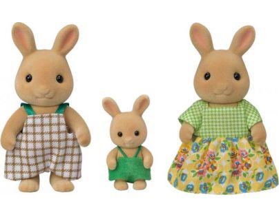 Sylvanian Families Rodina 3 sunny králíčci