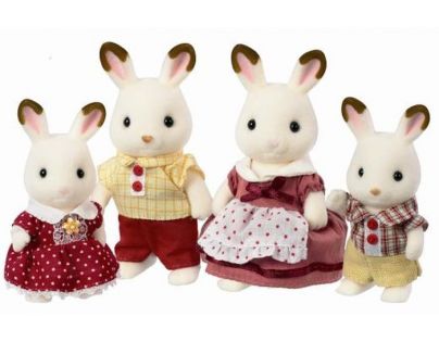 Sylvanian families Rodina "chocolate" králíků
