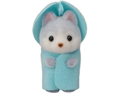 Sylvanian Families Rodina Husky s trojčaty